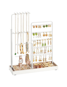 Soporte de Joyería SONGMICS Ajustable 30.9-47.5 cm Blanco