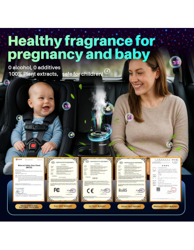 Ambientador de Aire Inteligente GlimmaX para Coche 50ml