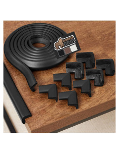 Protectores de Esquinas y Bordes GORILLA GRIP 10 pies Negro