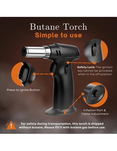 Caja de Ahumador Culinario Bon Apperoo de 2 Vasos - Compacta