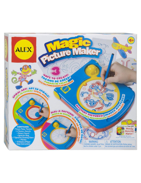 ALEX Toys Estudio de Artista Mágico 3 en 1 para Niños ALEX Toys Estudio de Artista Mágico 3 en 1 para Niños