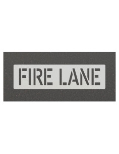 Plantilla de Plástico para Estacionamientos Marketing Holders 59.69x13.97cm