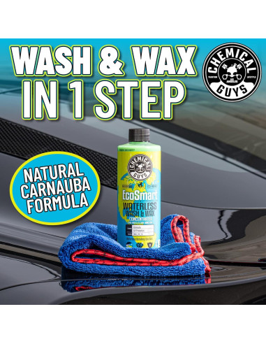 Lavado y Cera Sin Agua Chemical Guys EcoSmart 473 ml