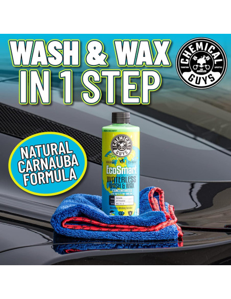 Lavado y Cera Sin Agua Chemical Guys EcoSmart 473 ml