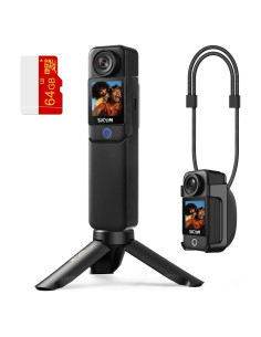 Cámara de acción SJCAM C300 4K con estabilización y trípode