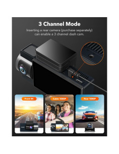 Cámara Trasera WOLFBOX i17 AHD 1080P Impermeable 2