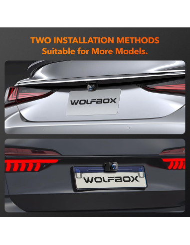 Cámara Trasera WOLFBOX i17 AHD 1080P Impermeable