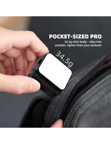 Mini Luz LED BRDRC para Cámara de Acción DJI Osmo Pocket 3