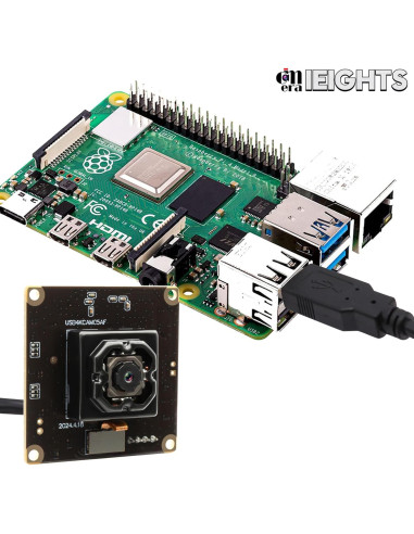 Cámara USB 4K IEights ELP-USB4KCAM05AF-V90, 11MP, Mini