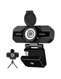 Cámara Web HD 1080p YOUPECK con Micrófono y Lente Gran Angular
