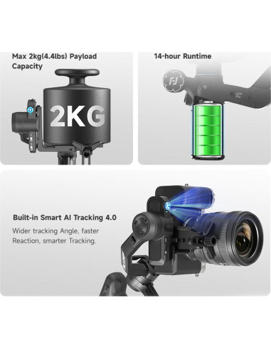 Estabilizador de Cámara FeiyuTech SCORP Mini 3 Pro 2KG