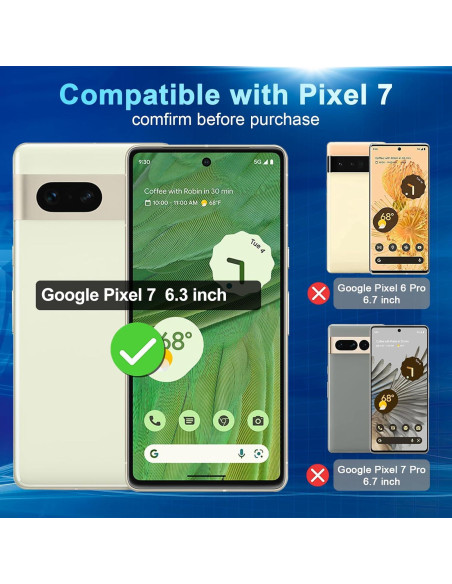 Protector de Pantalla Privado Vidrio Templado Pixel 7 5G - 2 Pzas Protector de Pantalla Privado Vidrio Templado Pixel 7 5G - 2 Pzas