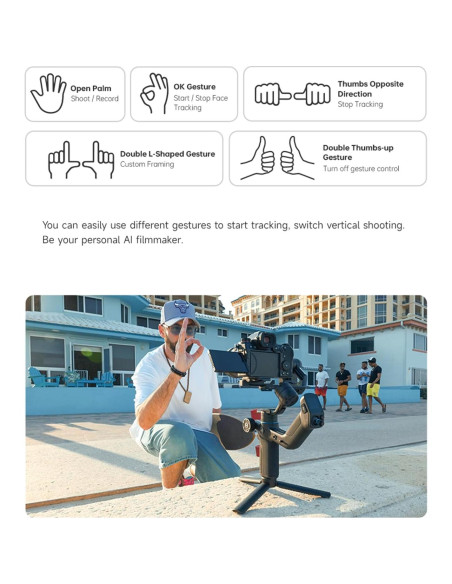 Estabilizador de Cámara FeiyuTech SCORP Mini 3 Pro 2KG Estabilizador de Cámara FeiyuTech SCORP Mini 3 Pro 2KG