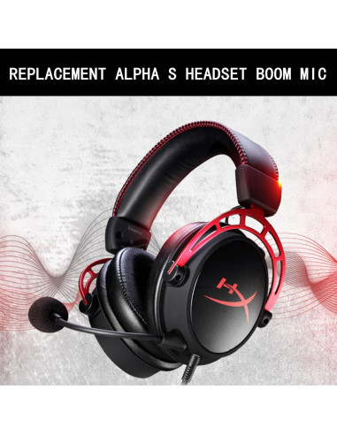 Micrófono Boom Sqrmekoko para Auriculares HyperX Cloud Alpha