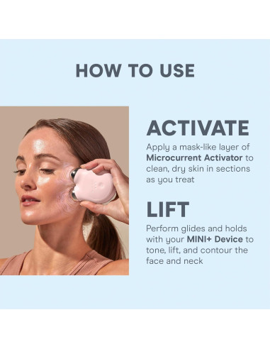 Dispositivo Facial Microcorriente NuFACE MINI+ - Tonifica y Levanta