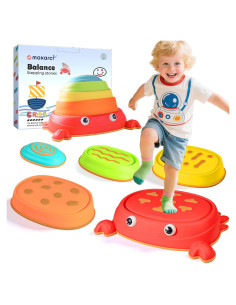 Piedras de Paso de Cangrejo Makarci - 5 Piezas Antideslizantes