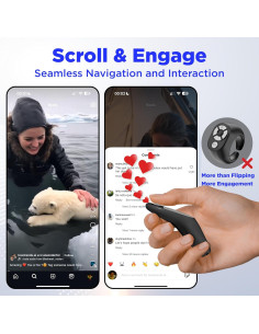 Control Remoto Inalámbrico Rong Tronic con Touchpad y Rueda - Compatible con iPhone y Android 2