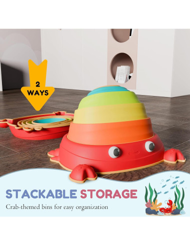 Piedras de Paso de Cangrejo Makarci - 5 Piezas Antideslizantes