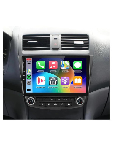 Estéreo de coche Podofo 8Core 4G 64G para Honda Accord 2003-2007