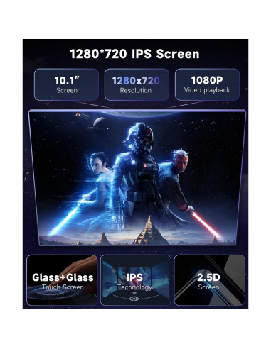 Estéreo de coche Podofo 8Core 4G 64G para Honda Accord 2003-2007