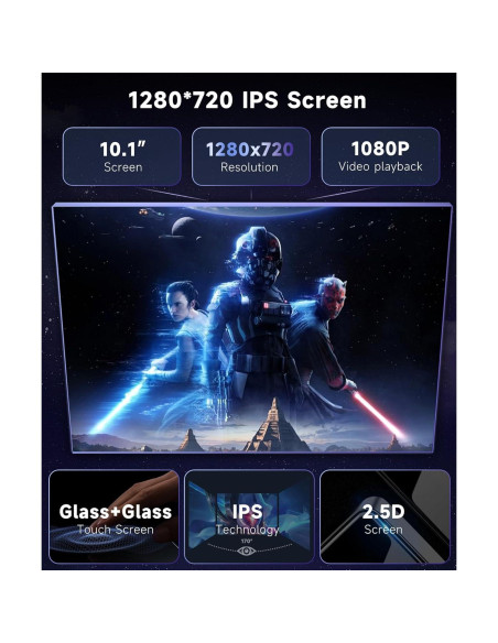 Estéreo de coche Podofo 8Core 4G 64G para Honda Accord 2003-2007