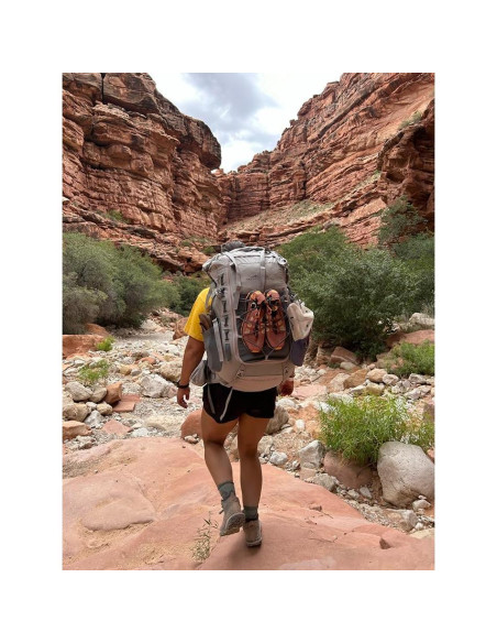 Mochila de Senderismo ALPS Mountaineering Nomad 50L Gris Mochila de Senderismo ALPS Mountaineering Nomad 50L Gris