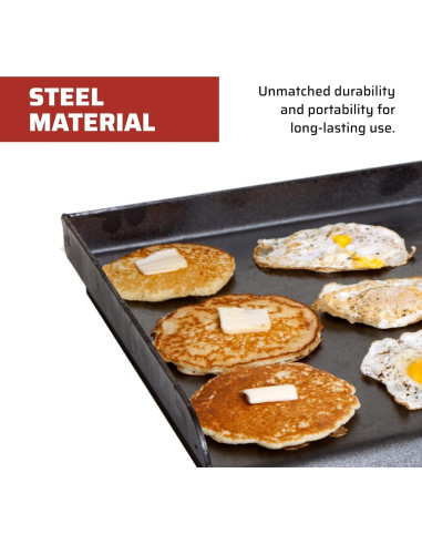 Plancha de Freír Camp Chef Profesional 40.64 cm 3 Quemadores