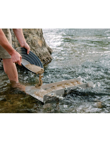 Caja de Sluice de Aluminio Stansport 76 cm - Ligera y Eficiente