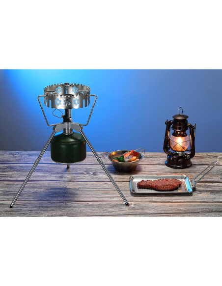 Parabrisas Anillo para Estufa de Gas Camping Moon ST-141