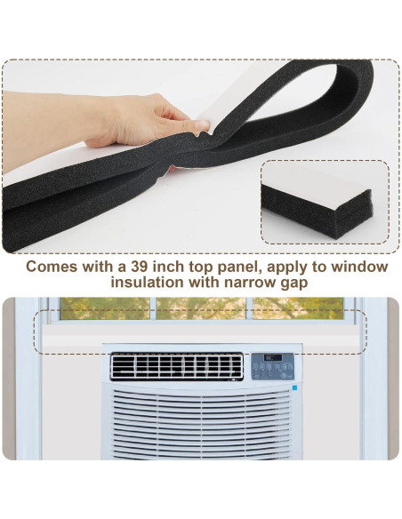 Paneles de Aislamiento para Aire Acondicionado Vansza 3 Piezas Paneles de Aislamiento para Aire Acondicionado Vansza 3 Piezas