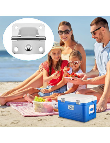 Bisagra de Acero Inoxidable PWEOW para Cooler Coleman 5235 6262