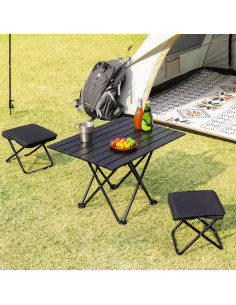 Taburete Plegable Rytinazzz YL-Chair-01 Soporta 113KG 2