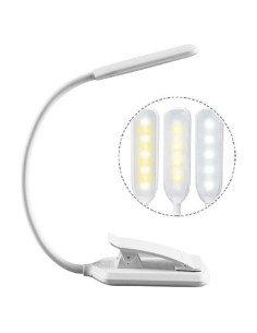 Luz de Lectura LED SZYQ BZ09-W Recargable USB 3 Modos