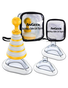 Dispositivo de Succión de Rescate AnGeer Plegable para Niños y Adultos