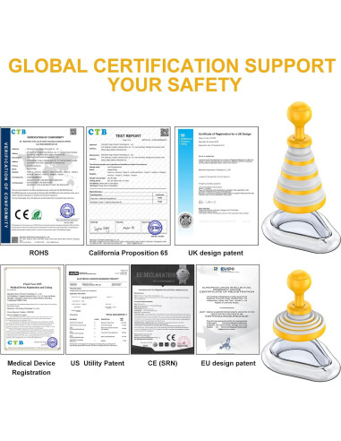 Dispositivo de Succión de Rescate AnGeer Plegable para Niños y Adultos