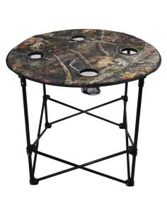 Mesa Plegable Camo True Timber con Funda de Transporte