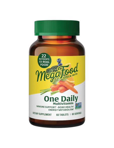 MegaFood Multivitamina Diaria 60 Tabletas - Soporte Inmunológico MegaFood Multivitamina Diaria 60 Tabletas - Soporte Inmunológico