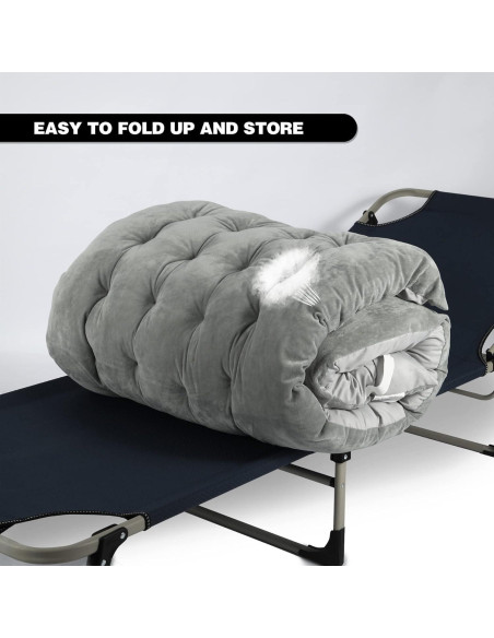 Almohadilla de Camping REDCAMP 190.5x71.1cm Suave y Gruesa