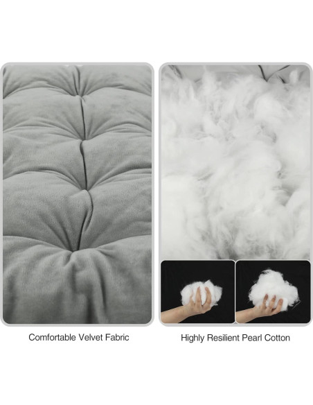 Almohadilla de Camping REDCAMP 190.5x71.1cm Suave y Gruesa