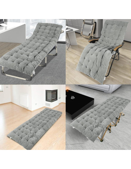 Almohadilla de Camping REDCAMP 190.5x71.1cm Suave y Gruesa