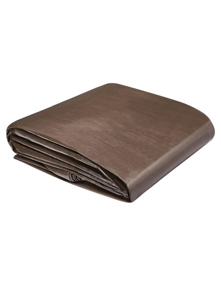 Cubierta de lona impermeable Amazon Basics 6.1x6.1m 10mil