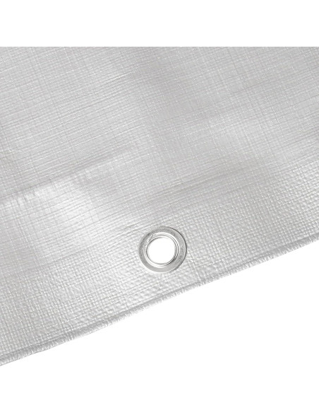 Cubierta de lona impermeable Amazon Basics 6.1x6.1m 10mil