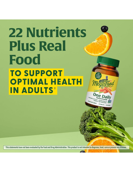 MegaFood Multivitamina Diaria 60 Tabletas - Soporte Inmunológico MegaFood Multivitamina Diaria 60 Tabletas - Soporte Inmunológico