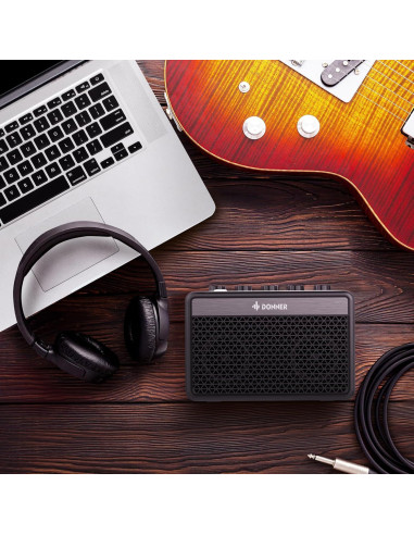 Amplificador de guitarra eléctrica Donner DA-10 5W portátil