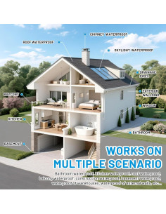 Sellador Impermeable Transparente 4L Hangzhou Huyan - Antifugas 2