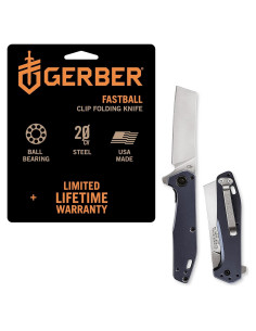 Cuchillo Plegable Gerber Gear Fastball Linerlock 7.62 cm Azul