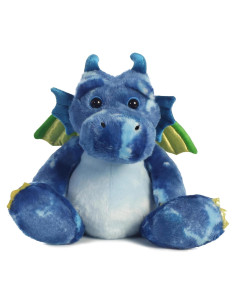 Peluche Dragón Verath Firebreath Aurora 30 cm - Azul