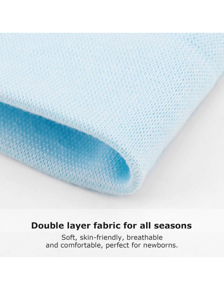 Conjunto de Gorro y Manoplas para Bebés BQUBO - 6 Piezas