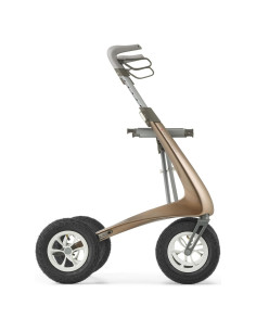 Andador Rollator Carbon Overland byACRE - Ligero 6.7 kg, Plegable