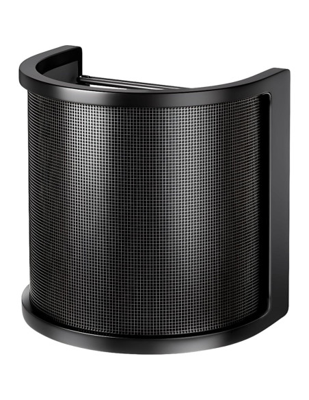 Filtro Po-p para micrófono negro con 3 capas de protección